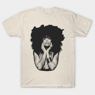 Erykah Badu T-Shirt - Erykah Badu / Vintage Halftone Style / Fan Art Design by EliseOB